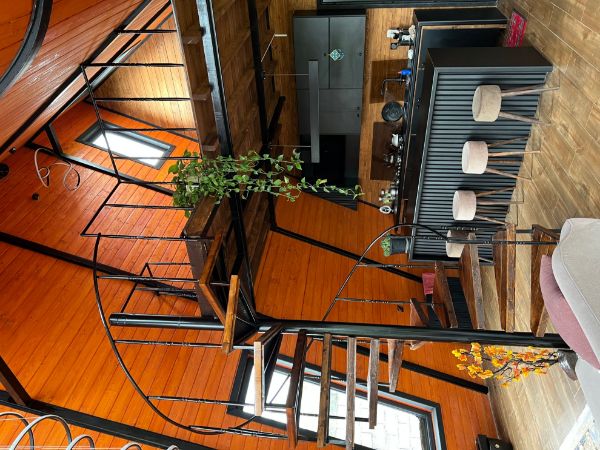 تصویر کلبه سوئیسی مدرن فضلی